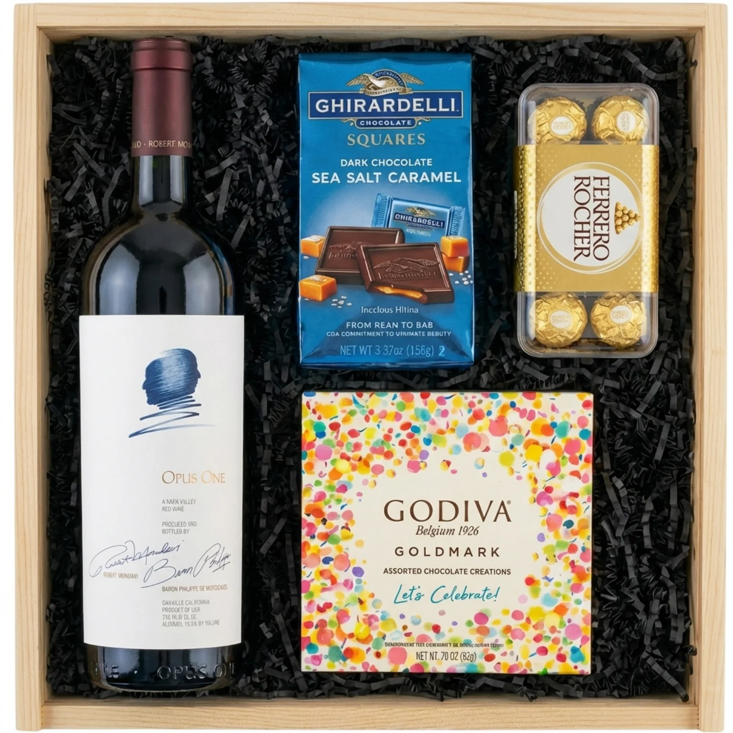 2022 Opus One Napa Valley Wine & Chocolate Luxury Crate (750ml)