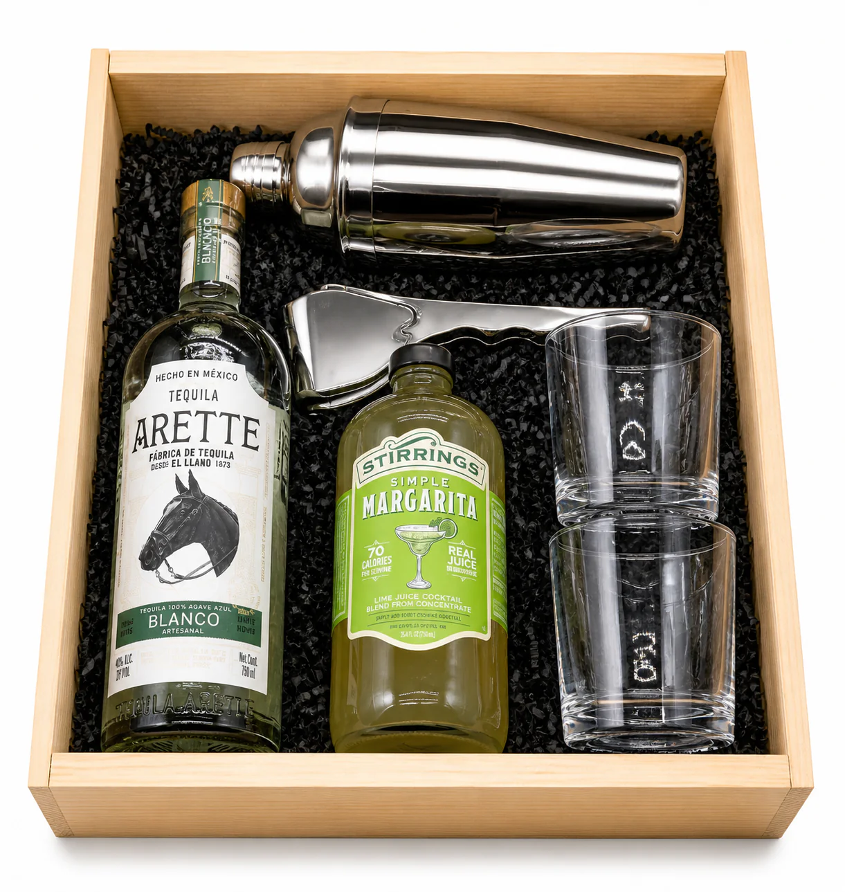 Arette Blanco Tequila Margarita Gift Set 700ml