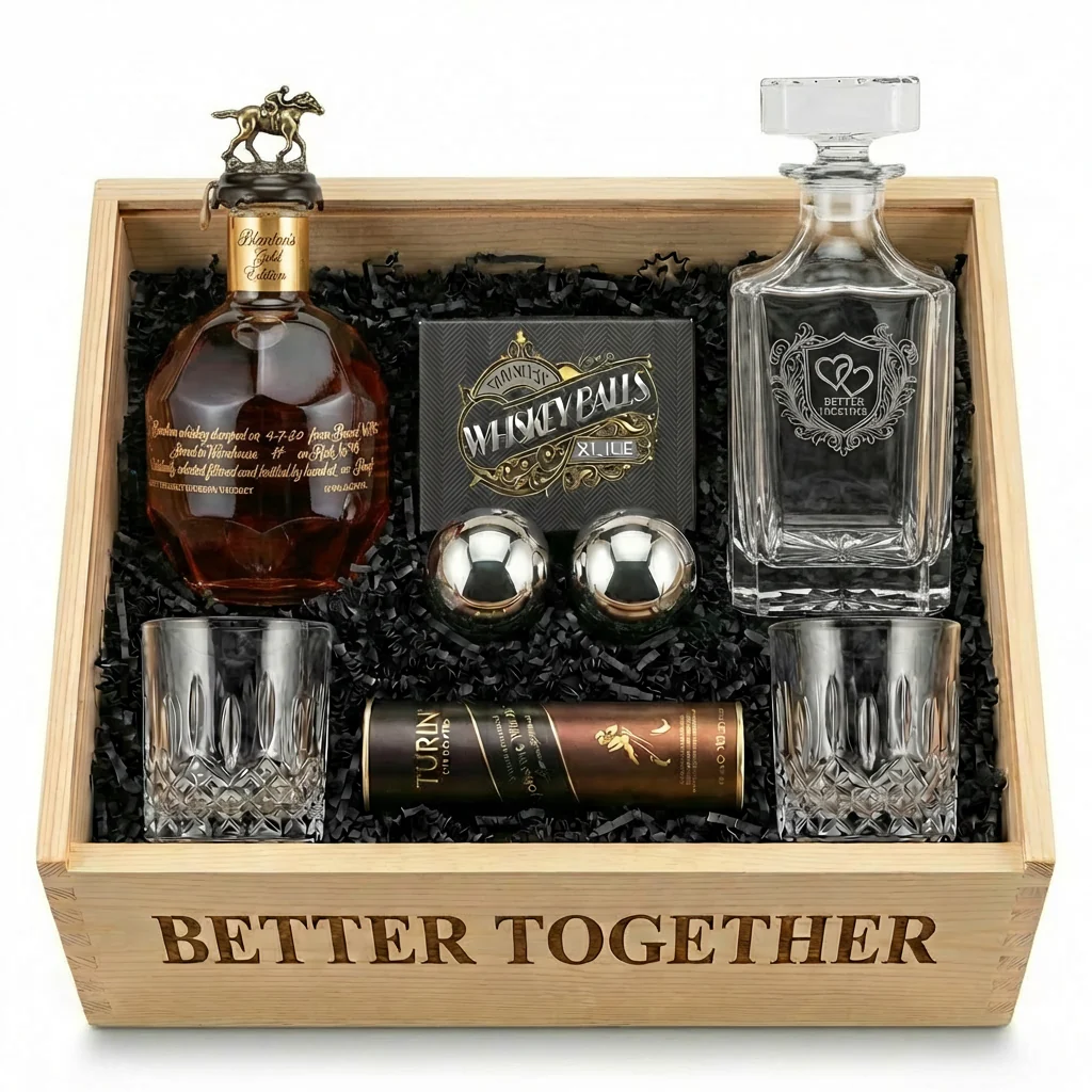 Blanton's Gold U.S. Release – Bourbon Date Night "Better Together" Gift Crate