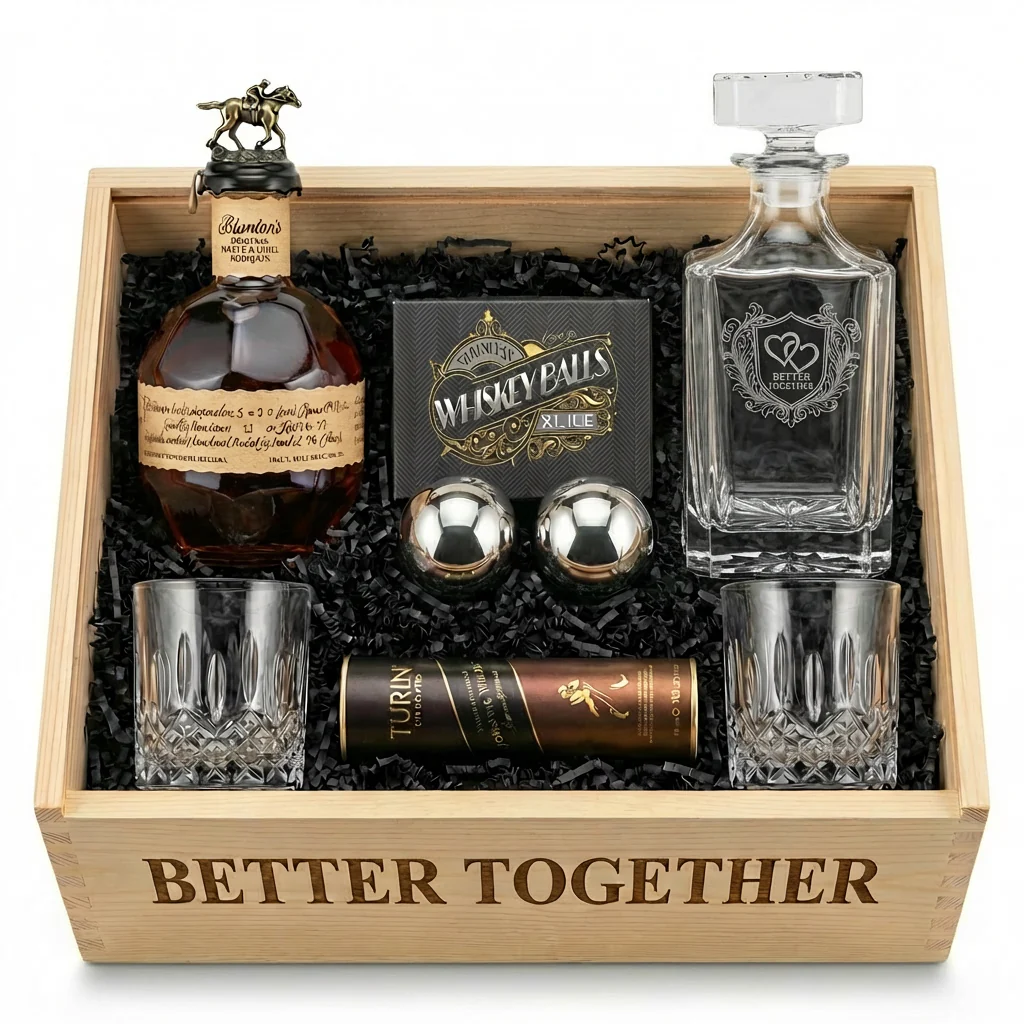 Blanton's Original – Bourbon Date Night "Better Together" Gift Crate
