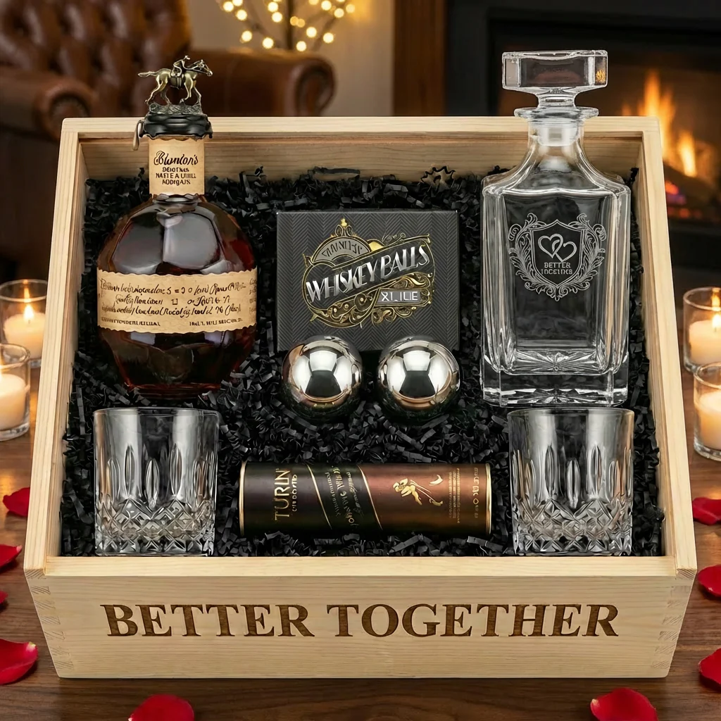 Blanton's Original – Bourbon Date Night "Better Together" Gift Crate - Image 2