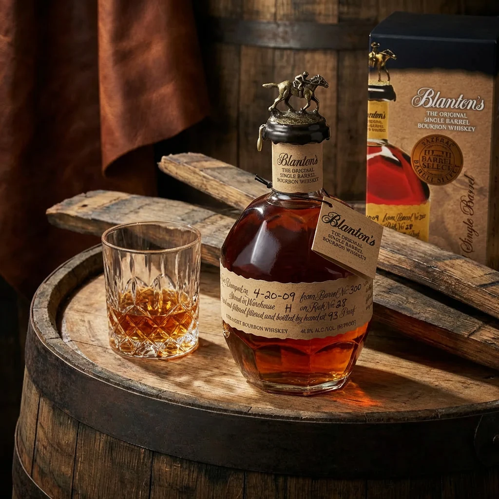 Blanton's Original Single Barrel Bourbon – Sazerac Barrel Select – 375ml - Image 2