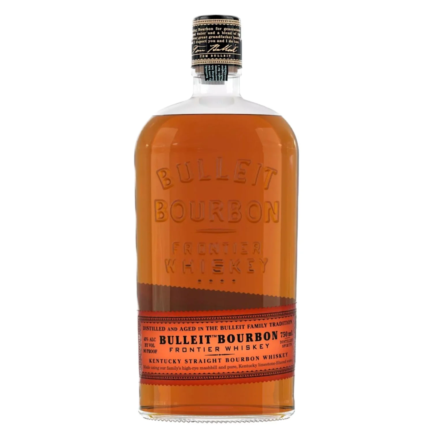 Bulleit Bourbon Frontier Whiskey – 750ml