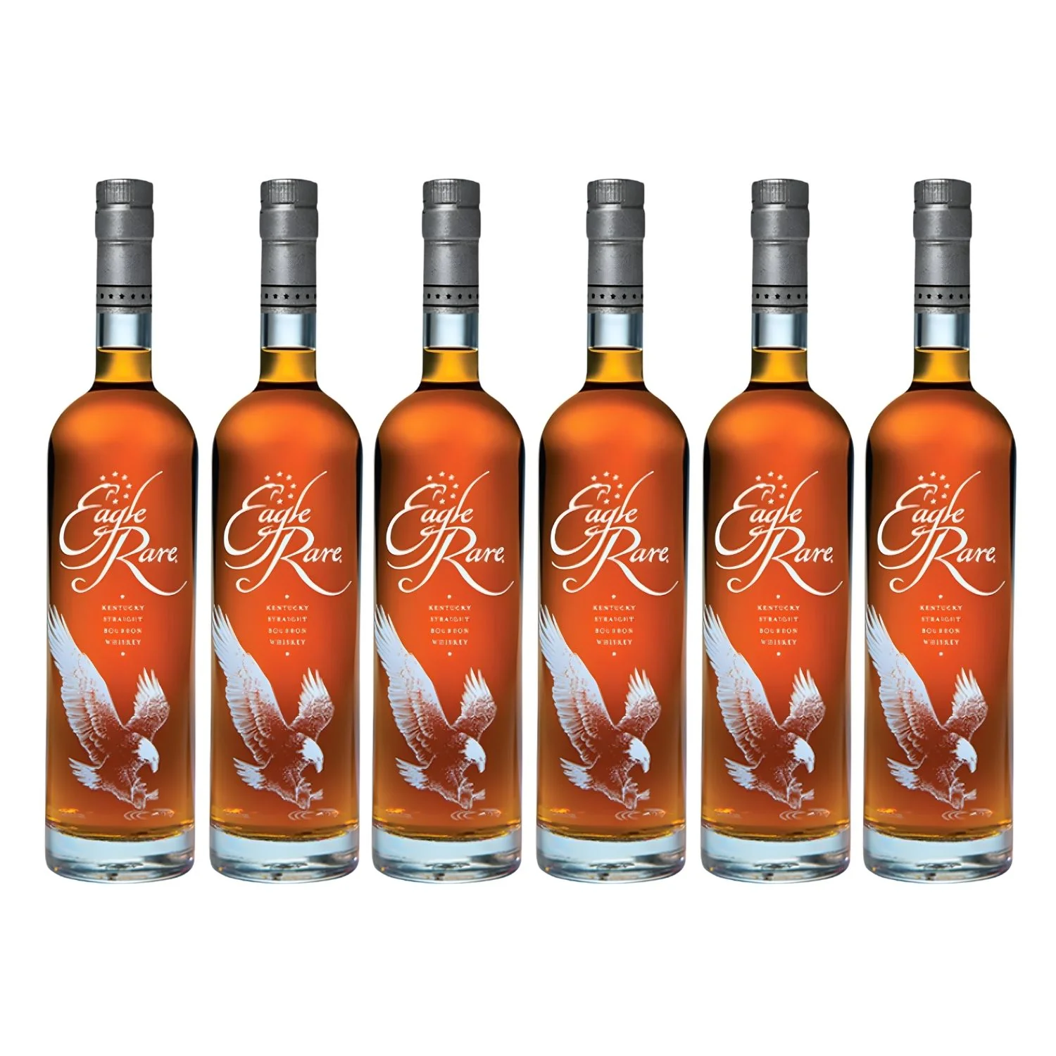 Eagle Rare 10 Year Bourbon – Aged Single Barrel Kentucky Straight Bourbon (6-Pack / 6 x 750mL)