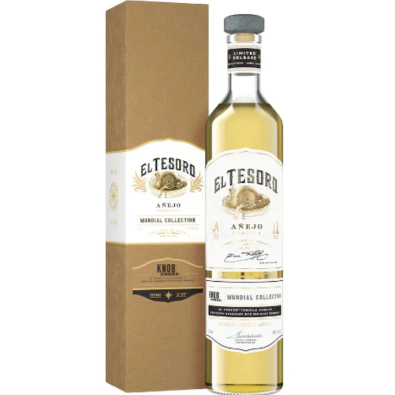 El Tesoro Mundial Knob Creek Añejo Tequila 2023 Edition 750ml - Image 2