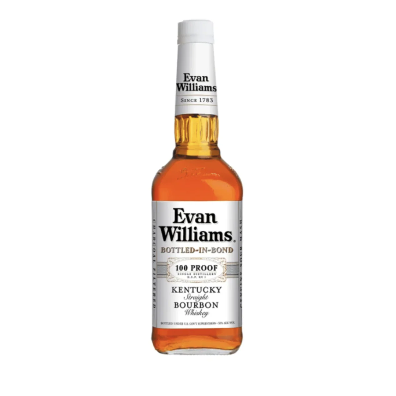 Evan Williams Bottled in Bond 100 Proof Kentucky Straight Bourbon Whiskey 750ml