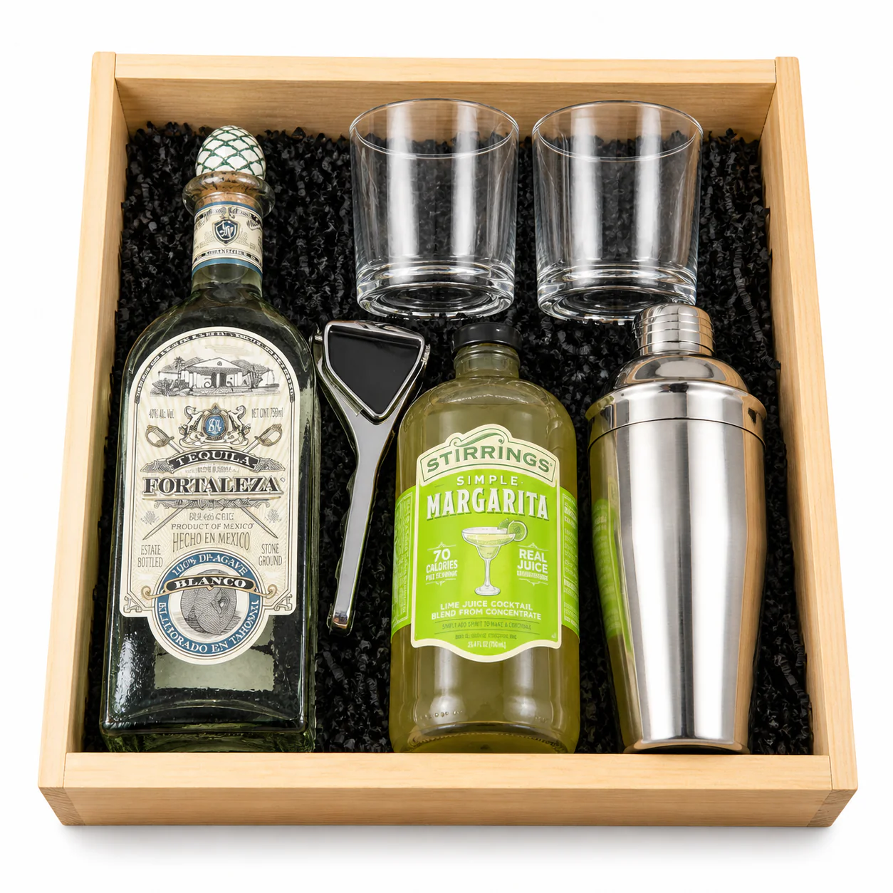 Fortaleza Blanco Tequila Margarita Gift Set 750ml