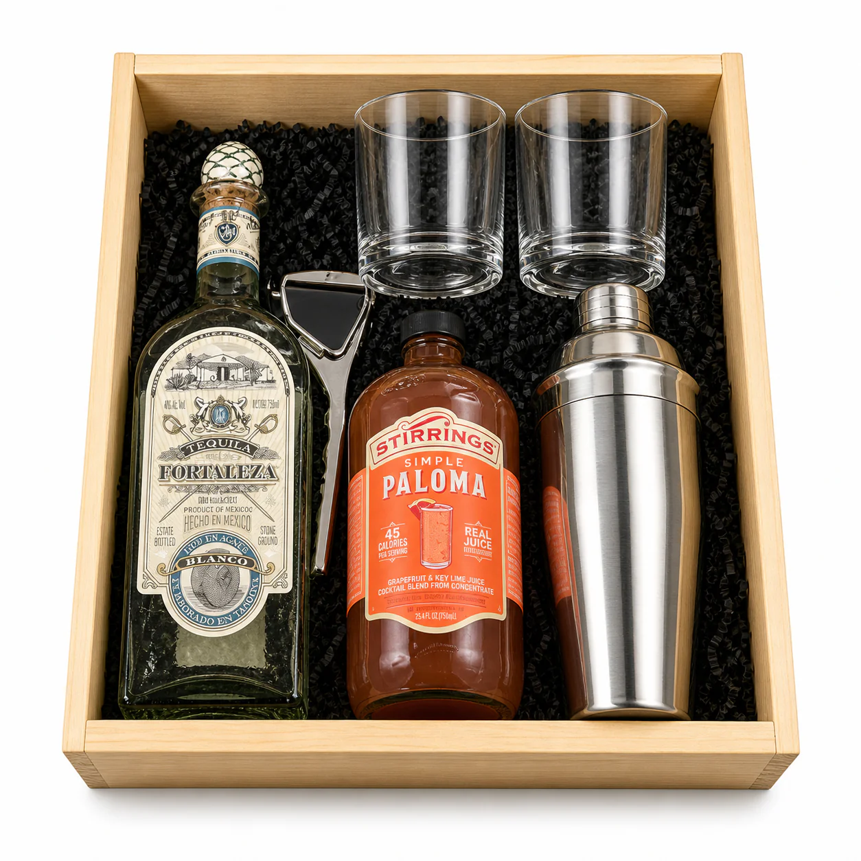 Fortaleza Blanco Tequila Paloma Gift Set 750ml