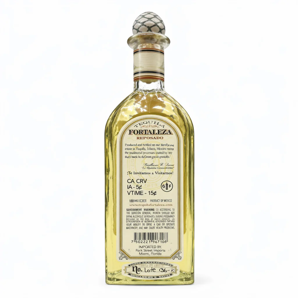 Fortaleza Winter Blend Reposado Tequila 750ml 2025 Premium - Image 2
