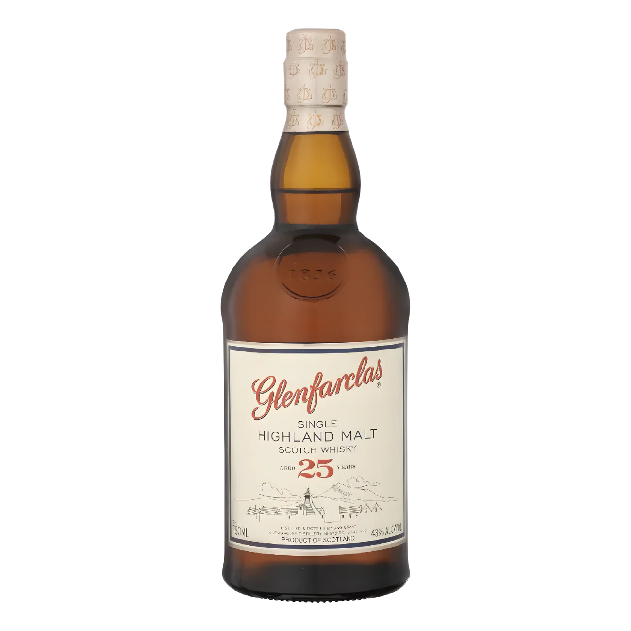 Glenfarclas 25 Year Single Malt Scotch Whisky (750ml)