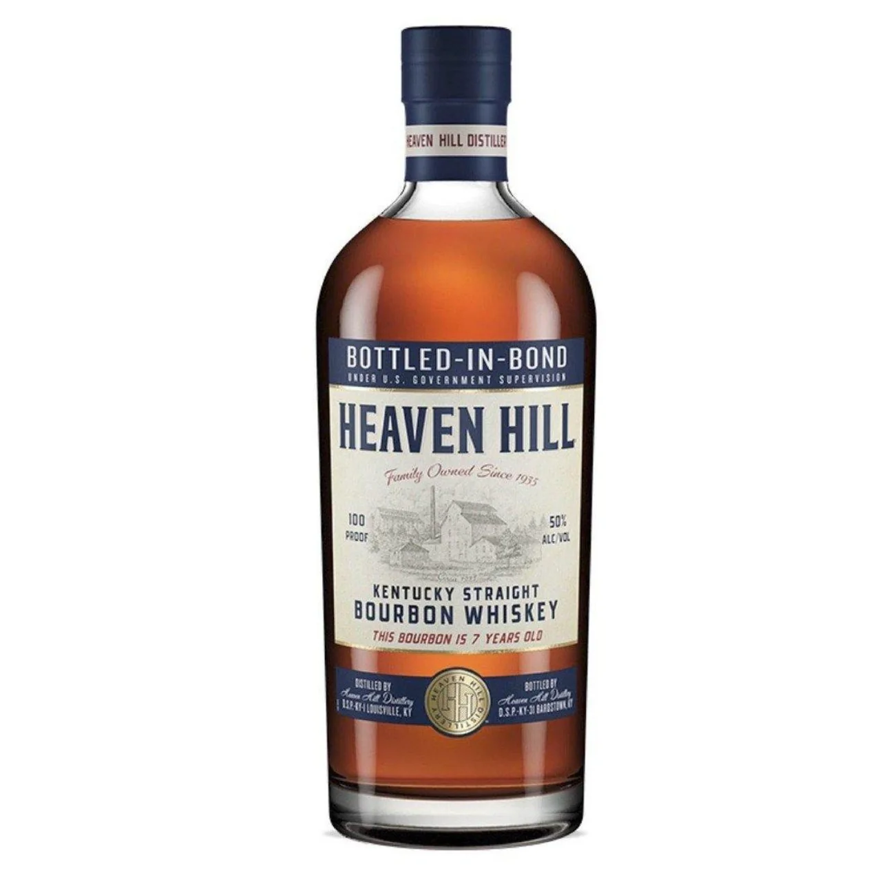 Heaven Hill 7 Year Bottled in Bond Kentucky Straight Bourbon Whiskey – 750ml