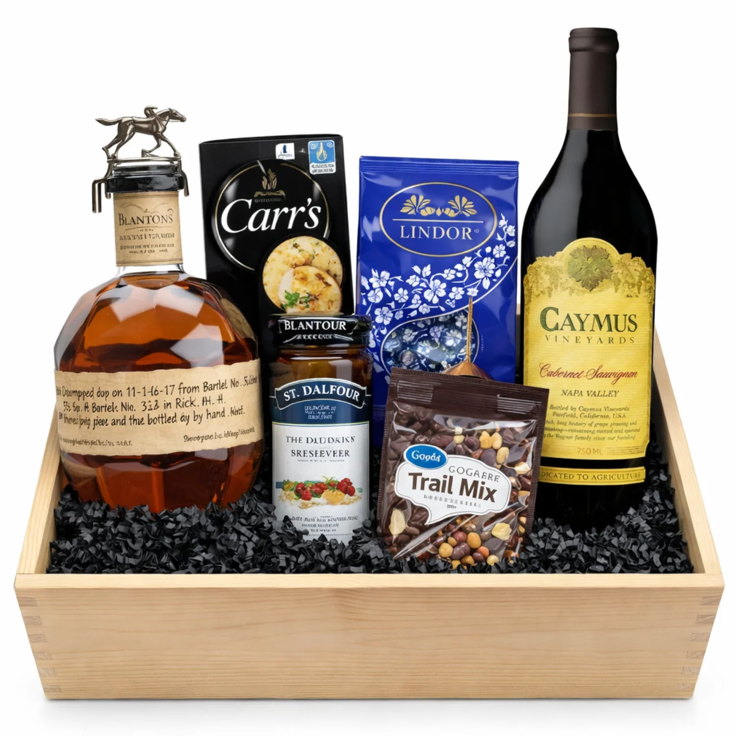 His & Hers Blanton’s Original & Caymus Napa Valley Wine Bundle Crate