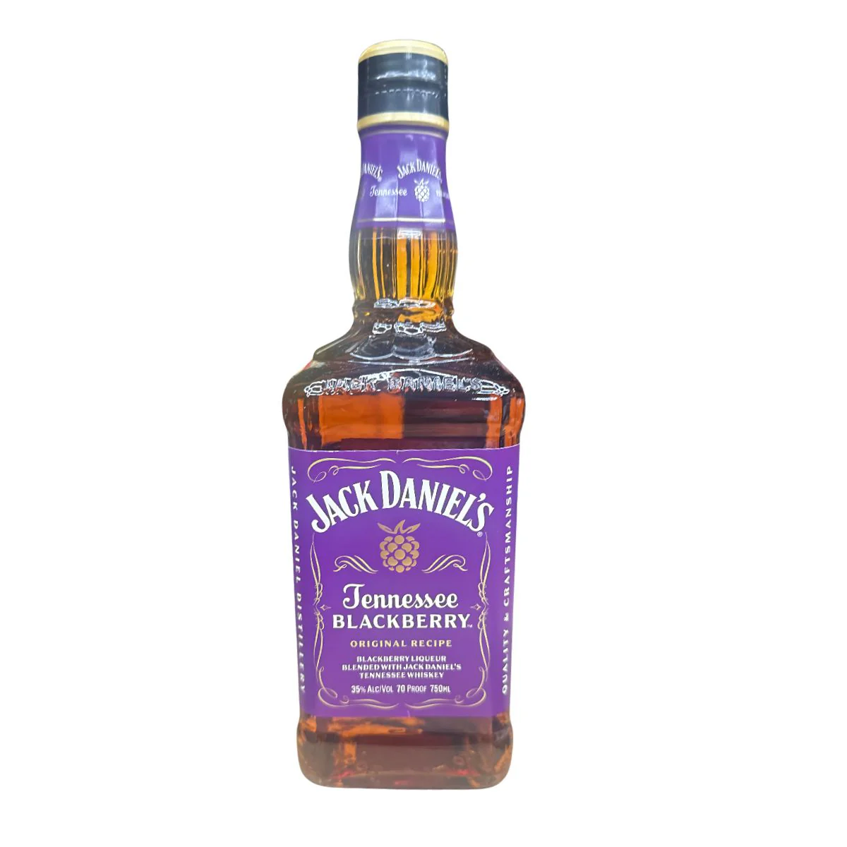 Jack Daniel's Tennessee Blackberry Whiskey Liqueur – 750ml