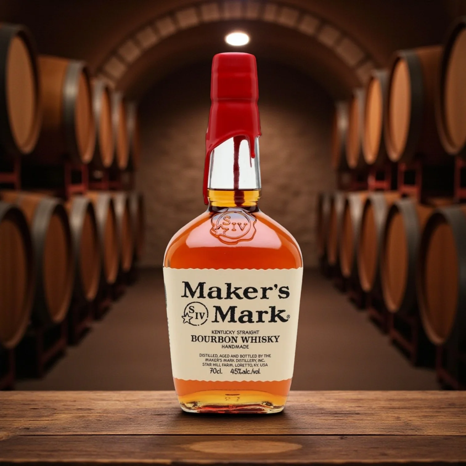 Maker’s Mark Kentucky Straight Bourbon Whisky – 750ml - Image 2