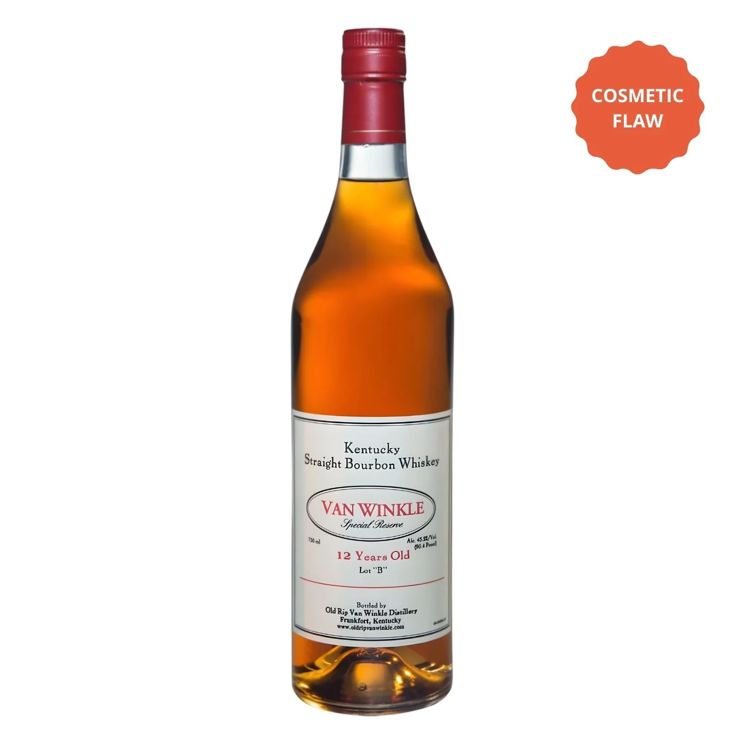 Pappy Van Winkle Special Reserve 12 Year Lot B – Cosmetic Flaw Bottle Deal (750ml)