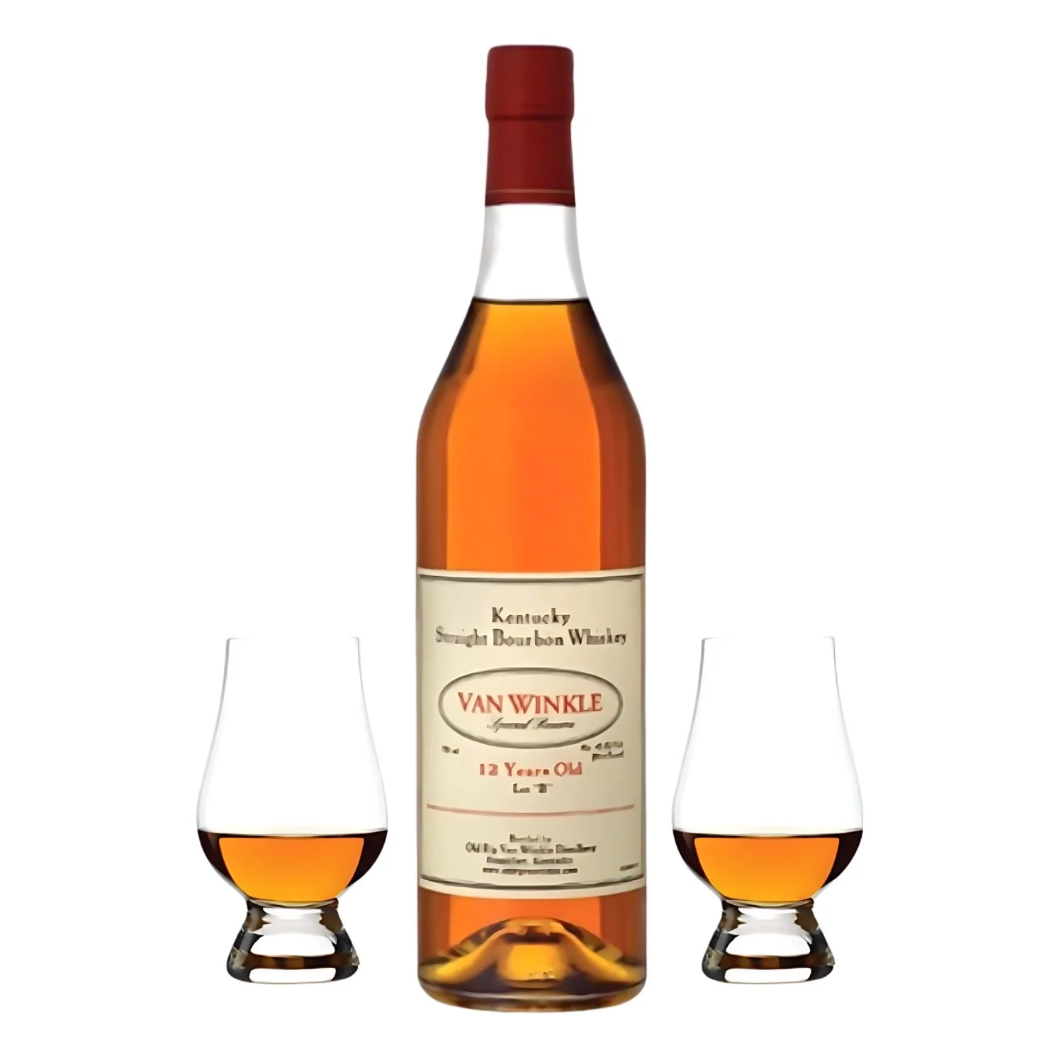 Pappy Van Winkle Special Reserve 12 Year Lot B Bourbon Whiskey Gift Set with Glasses 750ml