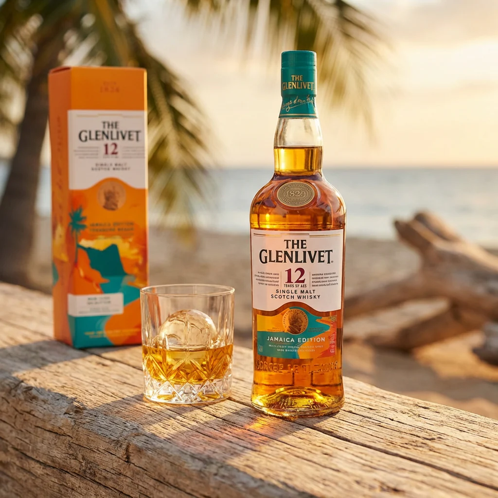 The Glenlivet 12 Year Old Jamaica Edition Rum Cask Single Malt Scotch Whisky – 750ml - Image 2