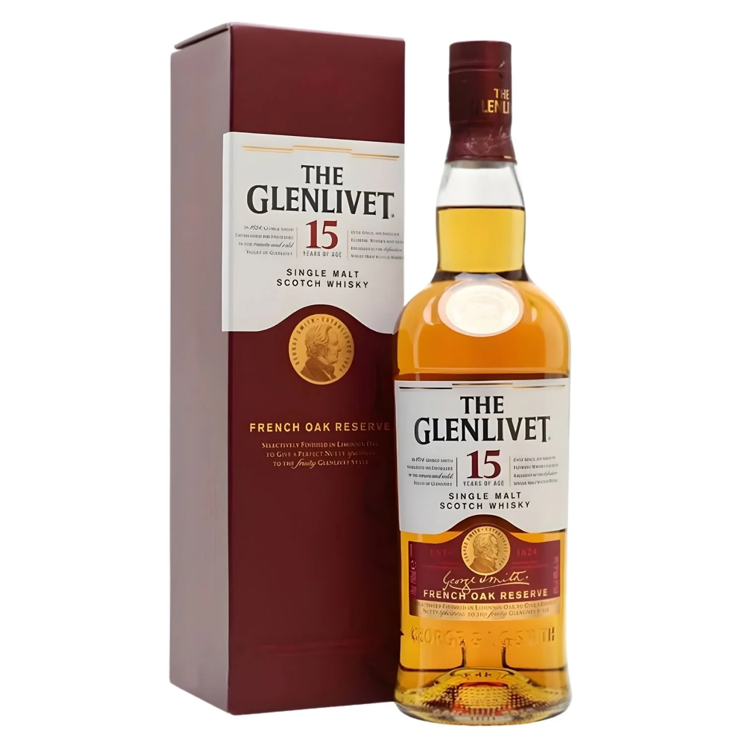 The Glenlivet 15 Year Old French Oak Reserve Single Malt Scotch Whisky – 750ml