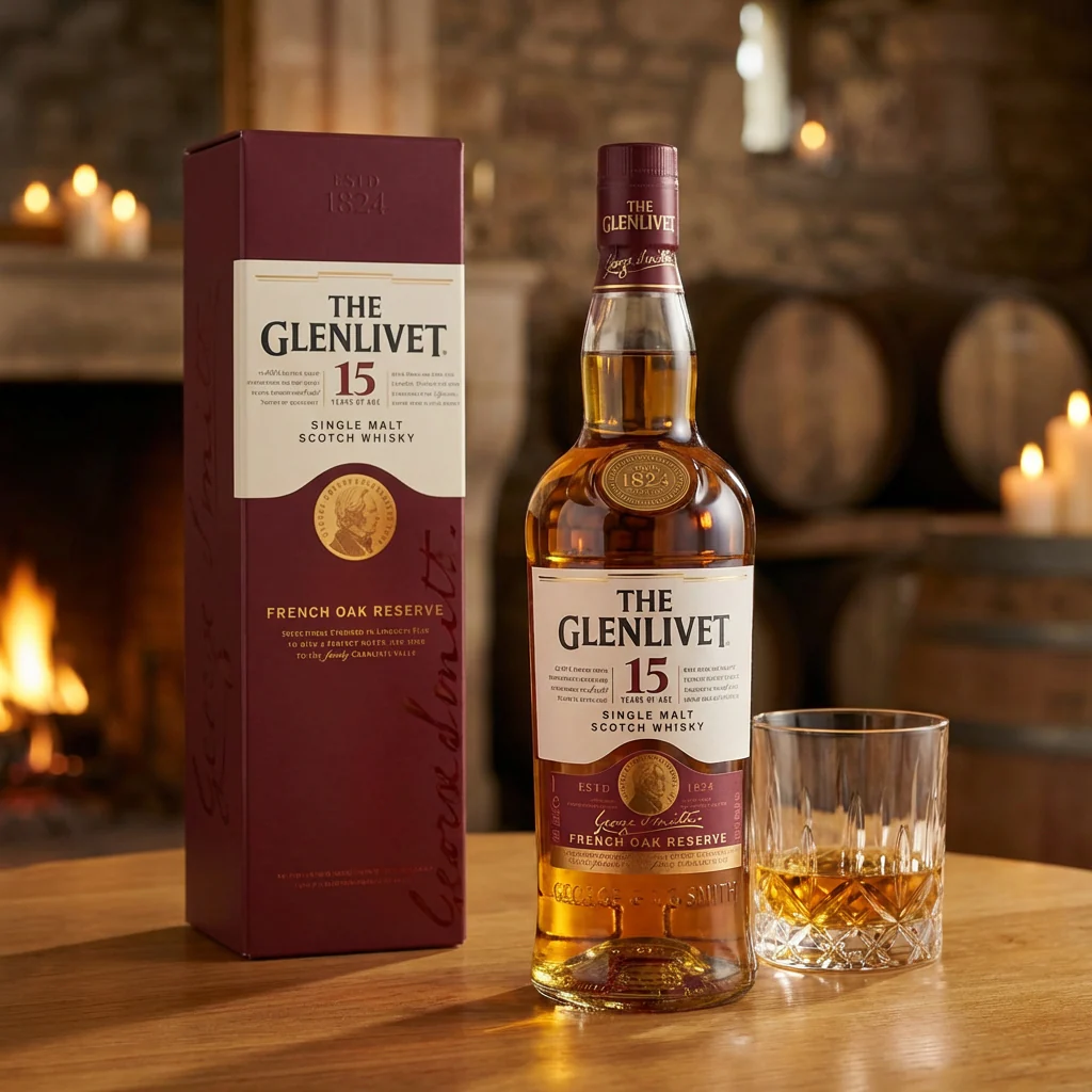 The Glenlivet 15 Year Old French Oak Reserve Single Malt Scotch Whisky – 750ml - Image 2