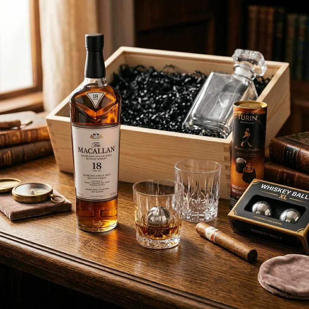 The Macallan 18 Year Double Cask – Scotch Whisky Executive Gift Crate (750ml) - Image 2