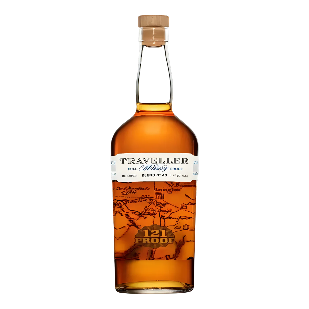 Traveller Blend No. 40 Full Proof – Straight American Whiskey (750ml)