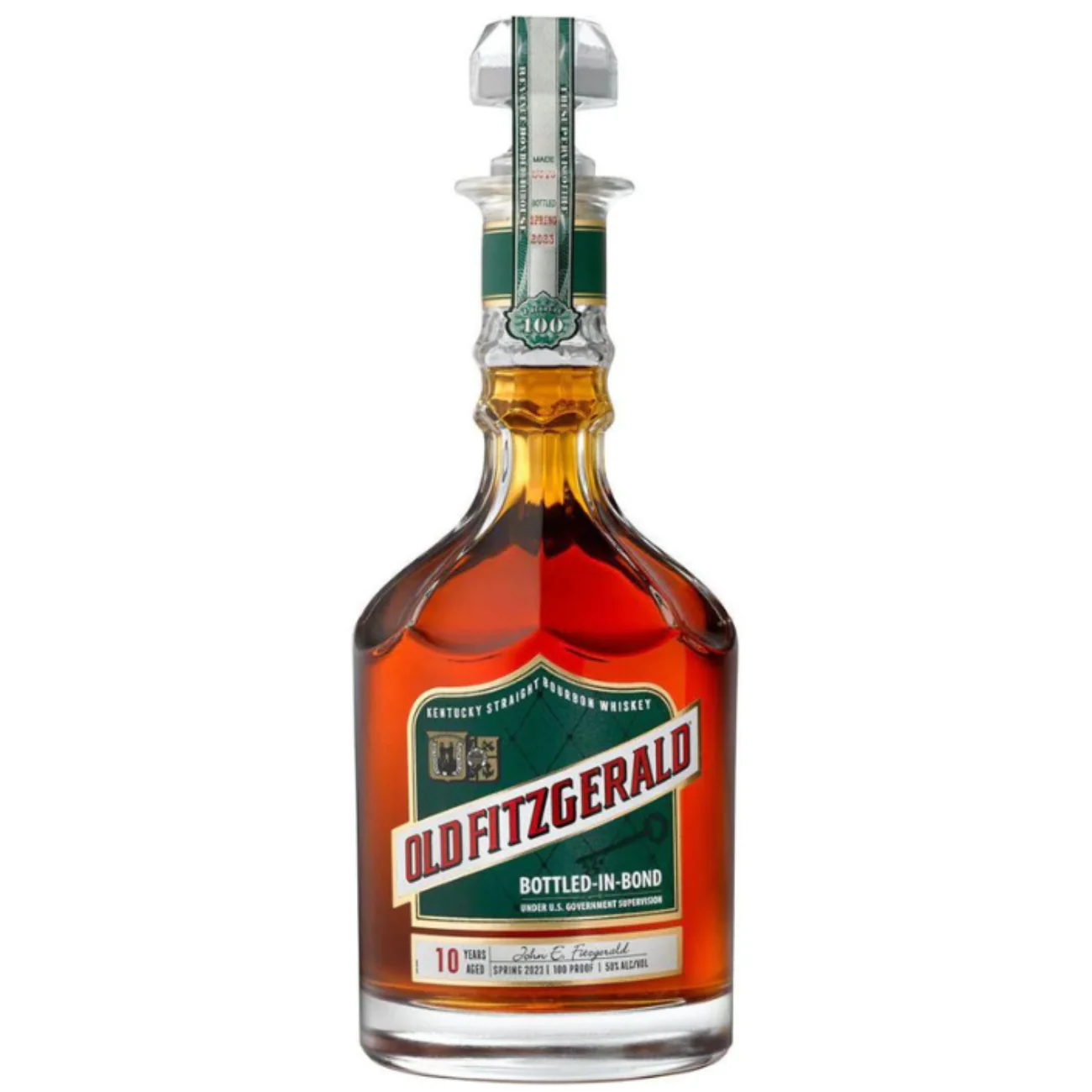 Old Fitzgerald 10 Year Bottled-in-Bond Kentucky Straight Bourbon Whiskey 750ml