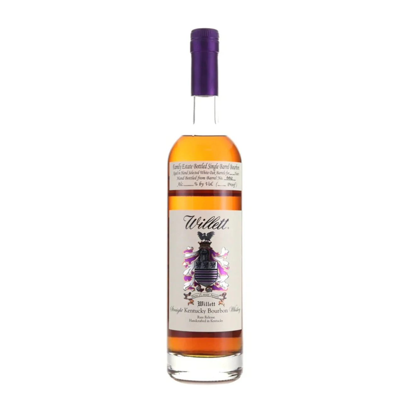 Willett Family Estate 9 Year Single Barrel Bourbon Whiskey 750ml