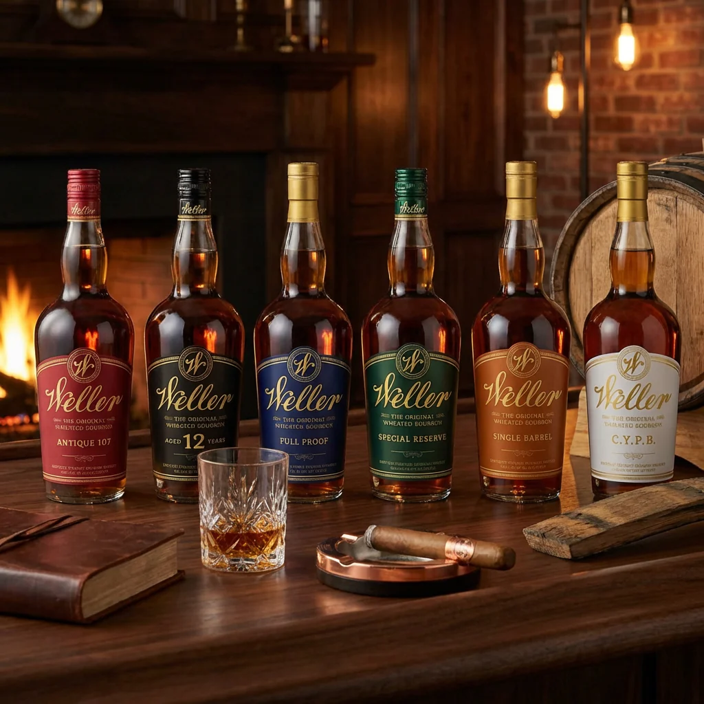 W.L. Weller Ultimate Collection – Full Proof, Special Reserve, 107, 12 Year, Single Barrel & CYPB (6 x 750ml) - Image 2
